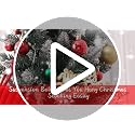 Cable Knit Christmas Stockings 6-Pack - 18-Inch Fireplace Holiday Decor
