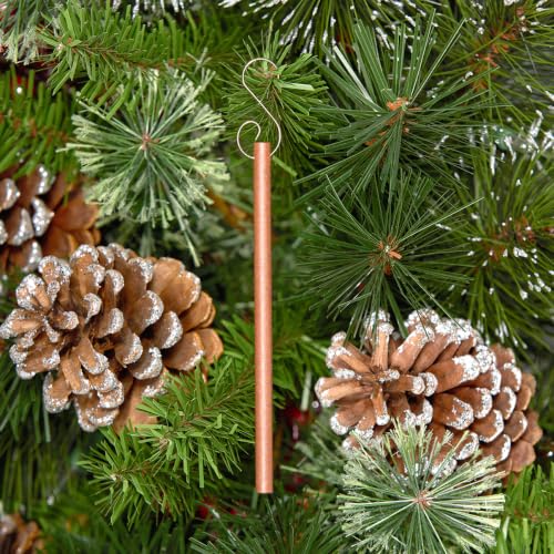Spiced Pine Scented Christmas Tree Ornament Sticks, 12-Pack with Hooks