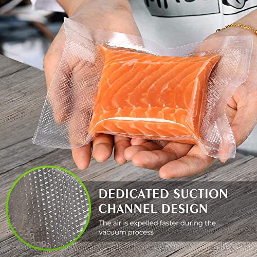 Vacuum Sealer Rolls 6 Pack - 8"x20' & 11"x20' Commercial Grade BPA Free