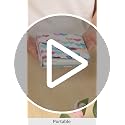 Small Photo Album 4x6 - 52 Pocket Vegan Leather Memory Book for Keepsakes