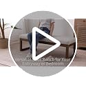 52.7-Inch Modern Upholstered Bedroom Bench, Entryway & Dining Bench