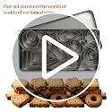 Amzlysdok Silver-Gray 30-Piece Mini Cookie Cutter Set - Small Stainless Steel Shapes & Sizes for Baking & Crafts