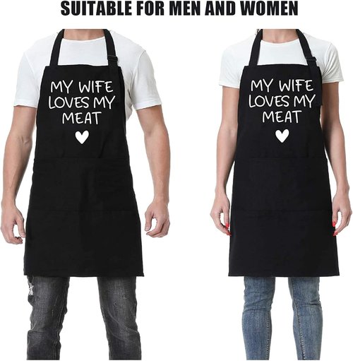 Fairy's Gift Men's Funny Apron - Cool Anniversary & Father's Day Gift | Grilling Apron with Pockets
