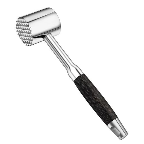 Bofuyuan Meat Tenderizer Mallet - Lever Labor-Saving 304 Stainless-Steel Meat Tenderizer Tool for Tenderizing Chicken, Beef, Pork
