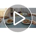 Woven Vinyl Placemats Set of 4 - Heat-Resistant Washable Table Mats