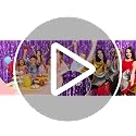 Purple Metallic Foil Fringe Curtain 2-Pack - Tinsel Party Backdrop Streamers