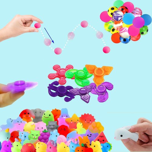 Dilycery 128 Pcs Party Favors - Fun Treasure Box Toys for Kids | Perfect for Easter Eggs & Goodie Bags