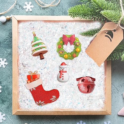 Iridescent Artificial Flake Fake Snow Powder for Christmas Decor (200g)