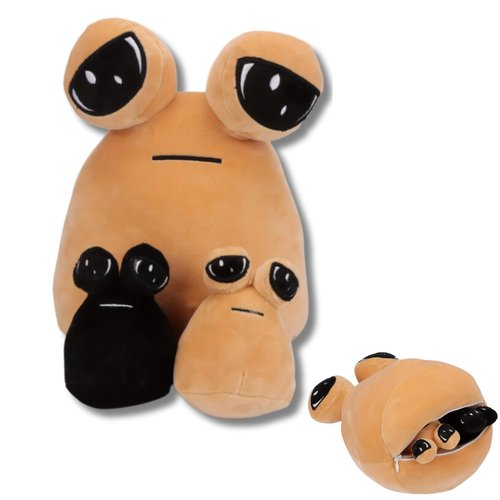 MOTTOYS Alieyn Soft Plush - 9 inch Mother and 4 inch Two Child Stuffed Toy - Toys for Fans - Game and Different Emotional Plushie - Fun App Plushies - Present for Kids and Adults - Smooth Pillow