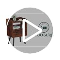 Modern 2-Tier Nightstand with Drawer and Open Storage Shelf