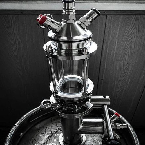 BALL LOCK TAPPING HEAD TO 2INCH TRI-CLOVER (COMMERCIAL KEG ADAPTOR)