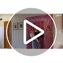 ZATAYE 2 Pack Glitter Pink Fringe Curtains Foil Tinsel Photo Backdrop