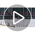 Moukeren 2-Pack Christmas Tartan Plaid Table Runners with Ruffle - Farmhouse Style, 16x70 Inches