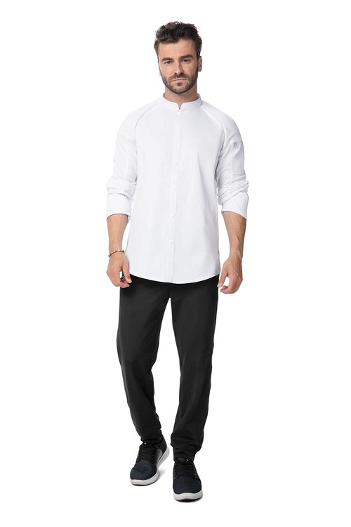 Chef Works Men's Tulum Chef Coat, White, Large
