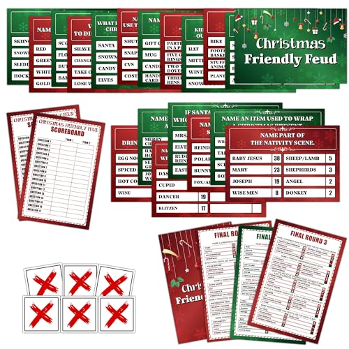 Christmas Family Feud Game - Festive Holiday Party & Team Building Activity - Christmas Family Feud 03