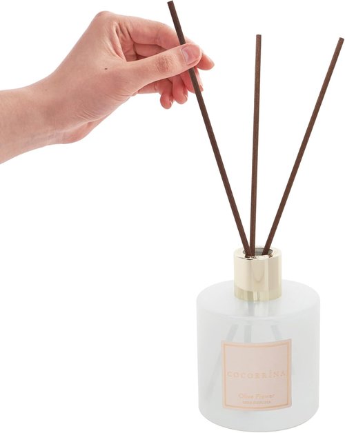 Cocorrína Reed Diffuser - Refreshing Olive Flower Scent for a Calming Atmosphere