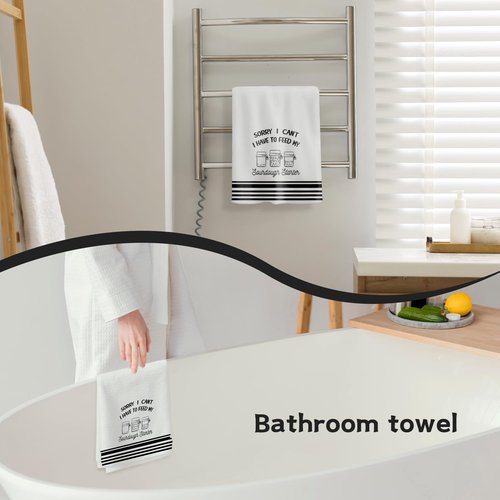 Koesus Funny Sourdough Baking Kitchen Towels, Gifts for Sourdough Bakers Tea Dish Towels for Kitchen, Baking Lover Gifts Decorative Hand Towels, 16x24 Inch