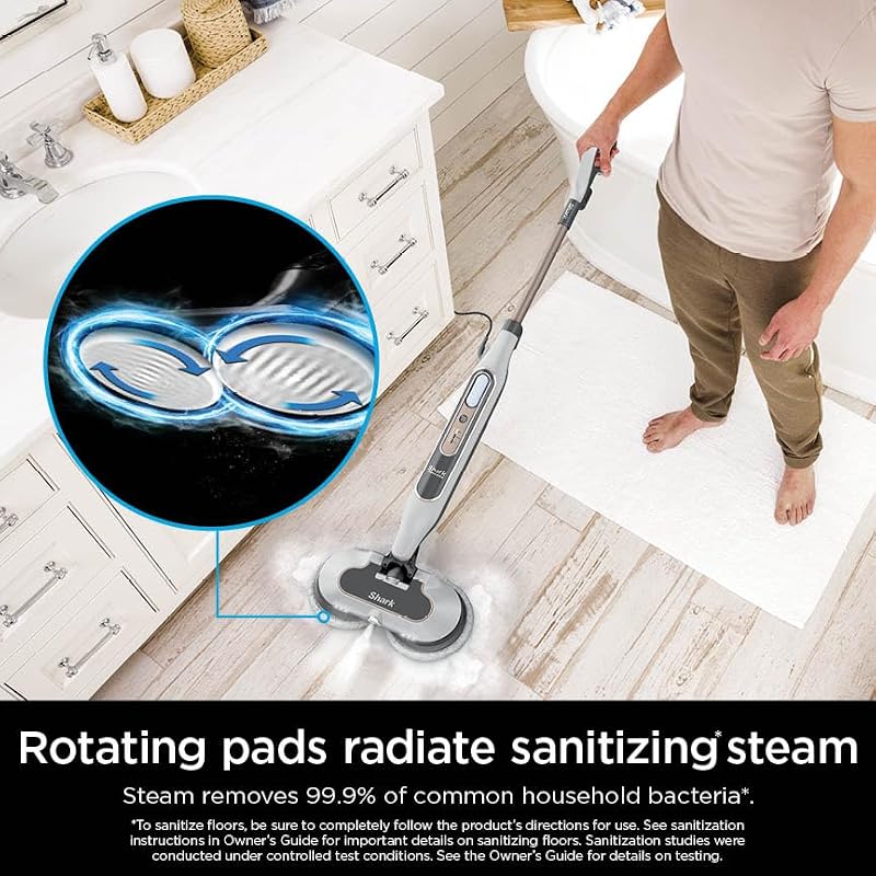 Shark Steam & Scrub Hard Floor Steam Mop with Steam Blaster S8201