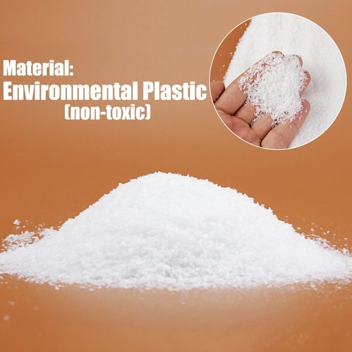 Artificial Snow - 8 Liters of Realistic Decorative Snow for Crafts and Holiday Decor