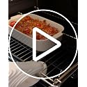 Long Heat-Resistant Silicone Oven Mitts - 2-Piece Quilted Cotton Baking Gloves