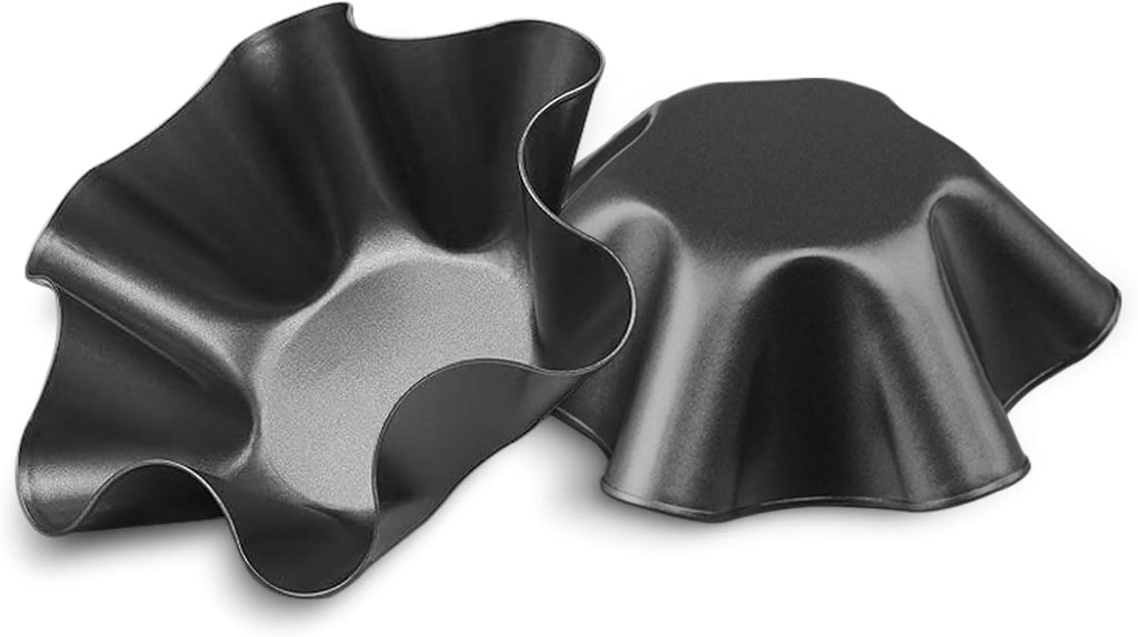 Nonstick Taco Shell Bowl by [Brand Name] - Carbon Steel Tortilla Maker for Home Cooking | 6.5in
