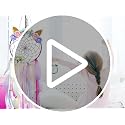 LED Unicorn Dream Catcher Wall Hanging for Kids Bedroom Decor