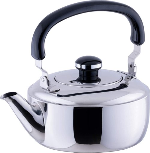 Miyazaki Seisakusho OJ-20 Object Kettle, 0.9 gal (2.8 L), Made in Japan, Induction Compatible, Lightweight