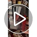 40 Slots Lipstick Organizer - Clear Acrylic Makeup Storage Case with Lip Gloss & Lipstick Holders