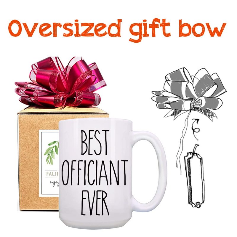 Dnuiyses Wedding Officiant Gift - Funny Best Officiant Ever Mug from Couple, Bride Groom Wedding Day Registry
