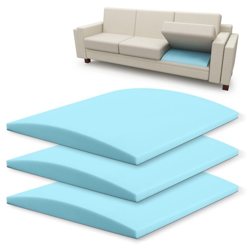 Tromlycs Couch Sofa Cushion Support for Sagging Seat 22 x 22 inch Arched Furniture Seat Under Cushion Sag Repair Set of 3