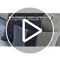 Navy 7-Piece King Comforter Set with Decorative Pillows