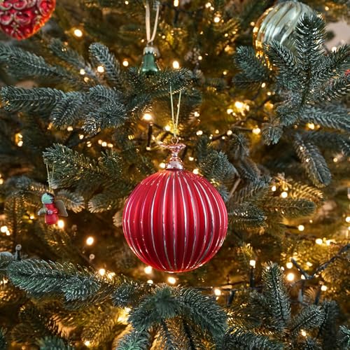 PATIKIL 200Pcs Christmas Ornament Hooks with Snap Lock - Dark Yellow