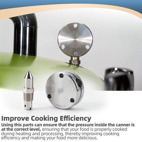 Pressure Regulator Weight & Vent Pipe Compatible with 1930 Pressure Cooker/Canner - Parts of Automatic Pressure Control Fit for 910 915 921 925 930 941 Cookers/Canners