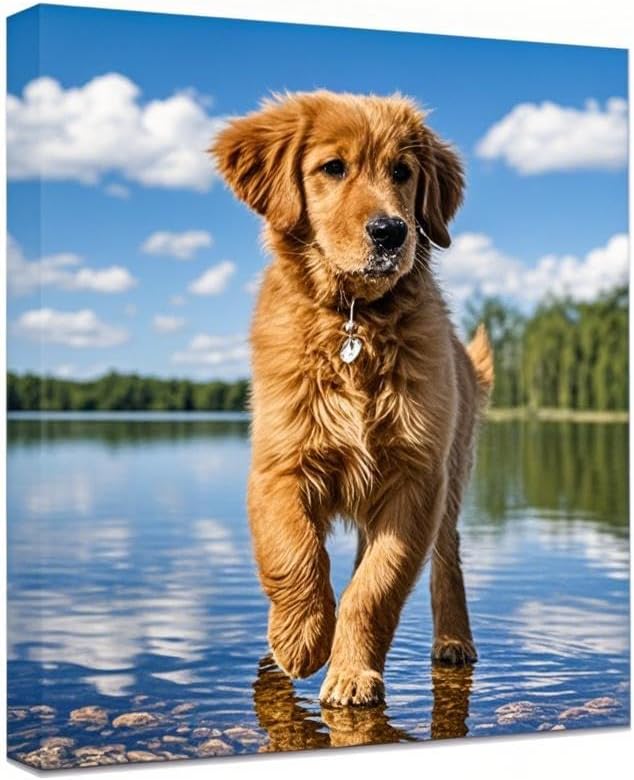 Personalized Canvas Print | Custom Photo Wall Art for Bedroom & Living Room - 12" W x 18" H