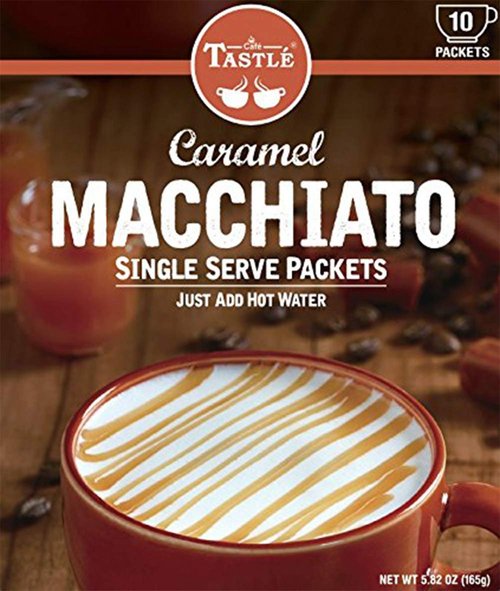 Cafe Tastle Single Serve Coffee, Caramel Macchiato, 120 Count