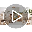 3-Tier Wooden Montessori Bookshelf for Kids - Solid Pine Display