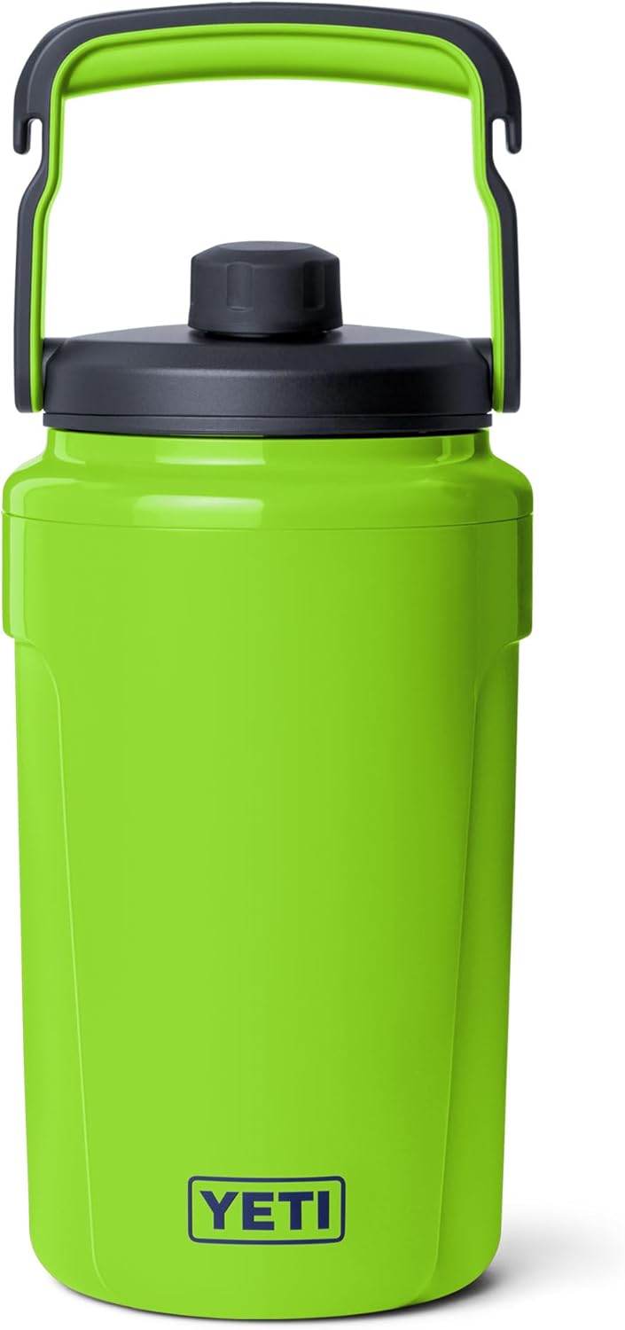 YETI Silo Half Gallon Insulated Water Jug - Lightweight, Leakproof Sports Bottle with Fence Hook Handle - Keeps Drinks Ice-Cold for Gym & Sports