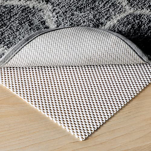 Non-Slip Rug Pad 5x7 Ft, Thick Anti-Skid Carpet Gripper for Hard Floors