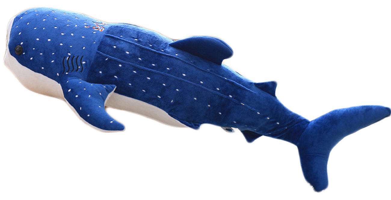 CZFRIEND Creative Whale Shark Pillow Plush Doll Nap Pillow