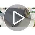 Stretch Full Size Futon Cover - Light Gray, Washable & Anti-Slip
