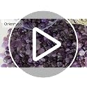Natural Amethyst Crystal Chips - 1.1lb Bulk Tumbled Gemstones for Crafts & Decor