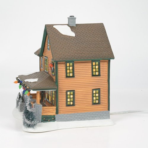 Department 56 Ralphie's House | Lit Christmas Village Decor - 7.24-Inch Size