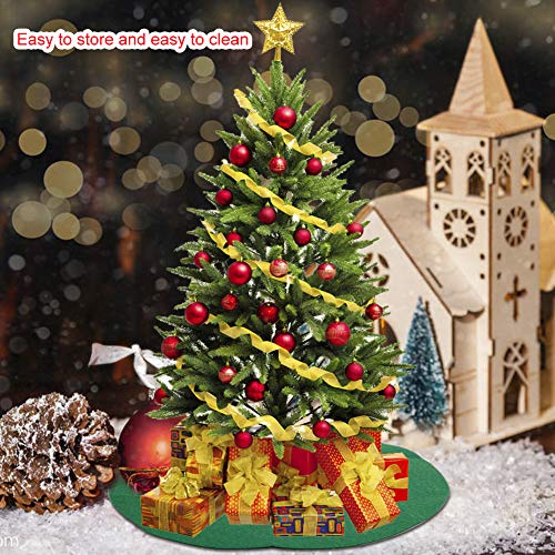 Christmas Tree Stand Mat - Waterproof Felt Pad for Floor Protection 36.6in or 28.3in Diameter