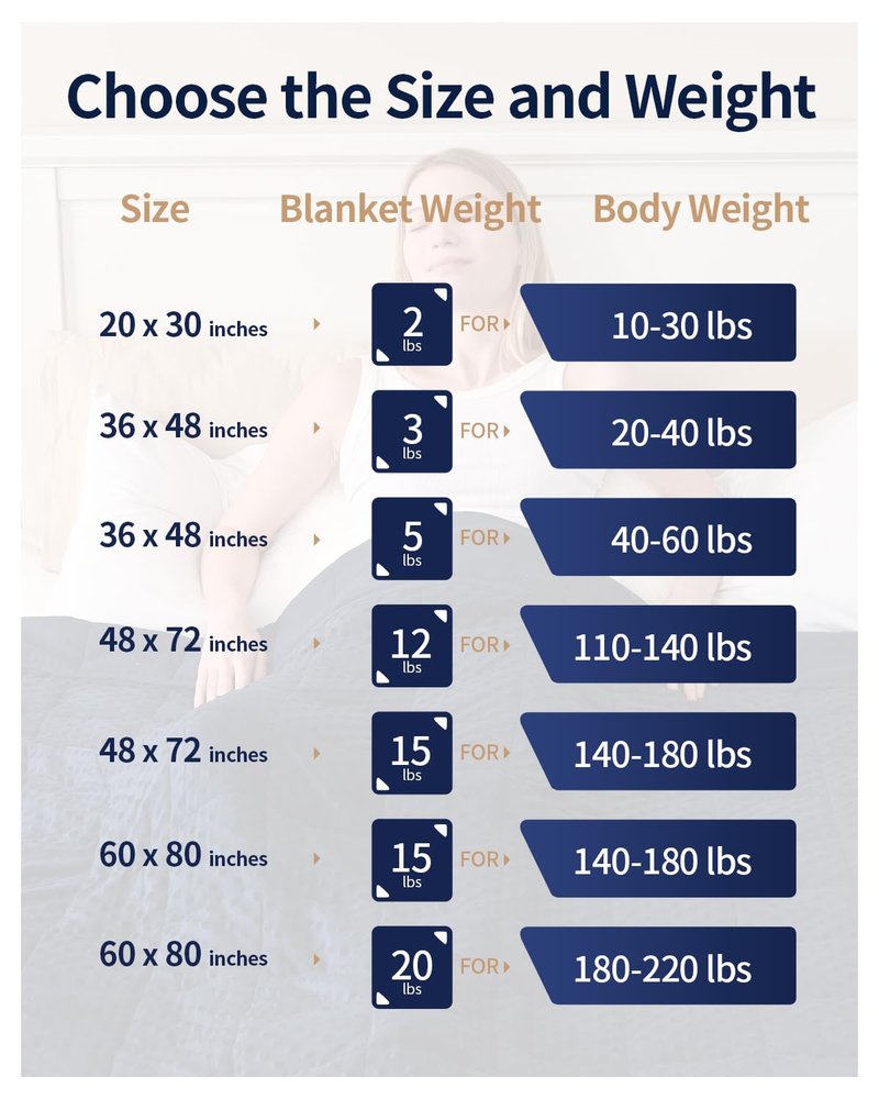 Mr. Sandman Weighted Blanket for Adults Queen, Minky Heavy Blanket for Woman, Man Sleeping/Calm, Soft and Cozy Weighted Throw Blankets, Machine Washable, 60 x 80in, 15 lbs, Navy Blue