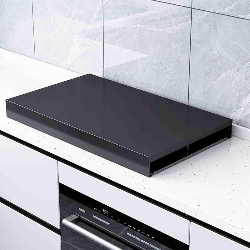 HJJKKH Stove Top Cover - Stainless Steel Stovetop Noodle Board for Cooktop RV Sink Electric Stove - L14.6" x W21.3" x H2.76"