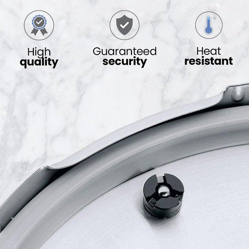 Anakel Home Pot Gasket Compatible with WMF Pressure Cooker Plus | Adaptable Replacement Silicone Sealing Ring, Silicone, Ø22 cm / Ø8.66in inner Diameter