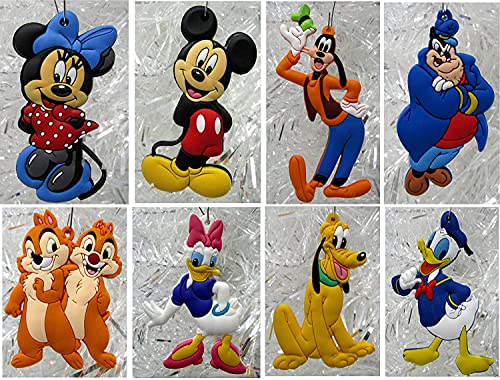 Mickey Mouse Clubhouse Christmas Ornament Set of 9 - Holiday Decorations
