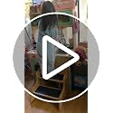 Wooden 2-Step Stool for Toddlers, Non-Slip Kitchen and Bathroom Stool