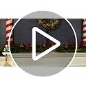 Mr. Christmas Musical Bells of Christmas with LED Lights, 15 Carols, Battery Operated