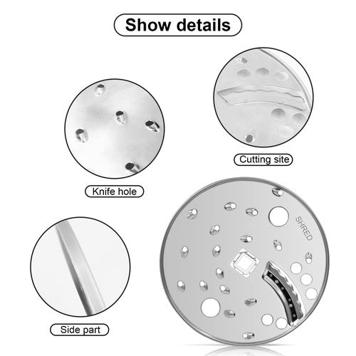 SLICE SHRED DISC BLADE for Hamilton Beach Food Processor 70730 70670 70740 70760